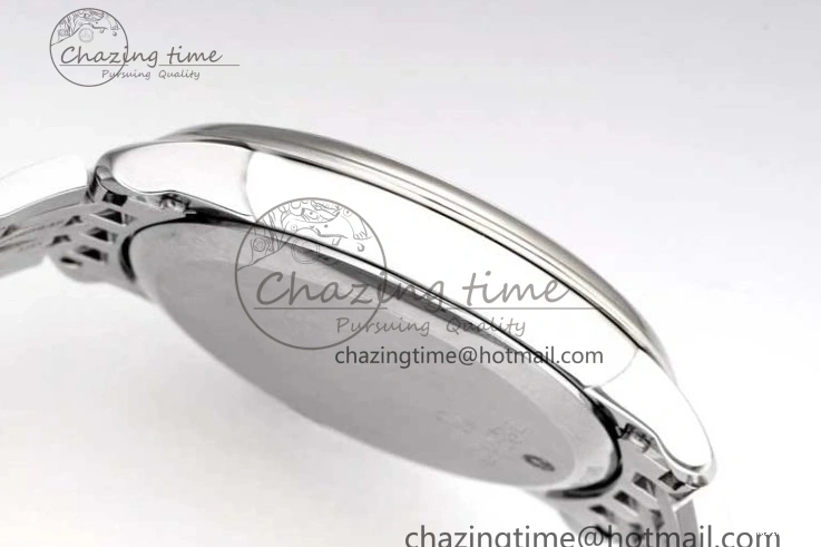 0524 De Ville SS DIWF 1:1 Best Edition Deep Blue Dial SS Markers on SS Bracelet MIYOTA Thermal 7849